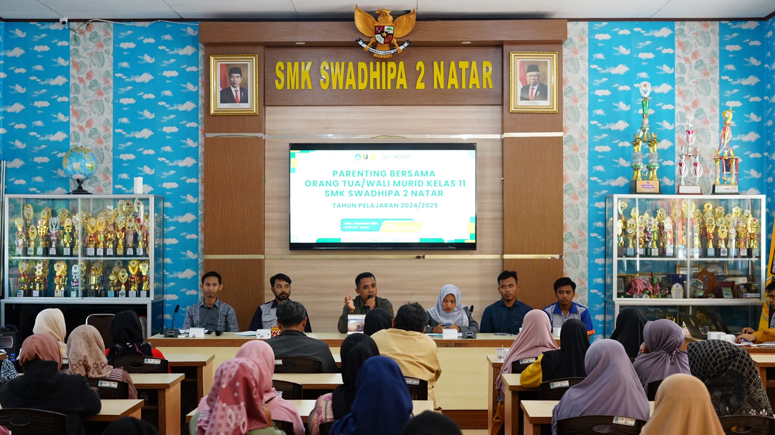 kegiatan parenting orang tua / wali smk swadhipa 2 natar