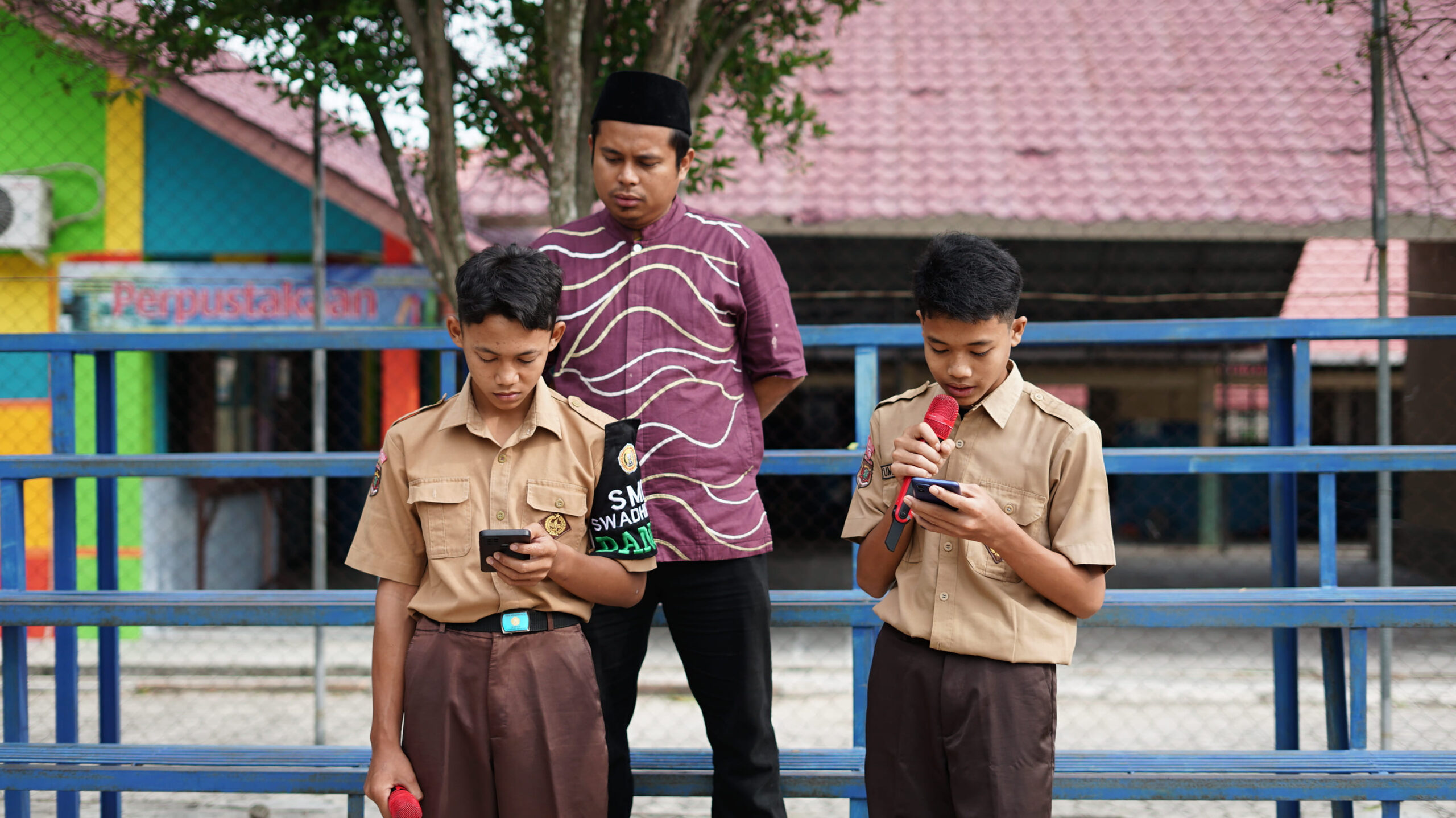 Kegiatan Literasi Bersama SMK Swadhipa 2 Natar