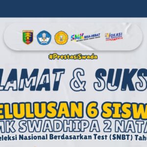 Selamat & Sukses! Siswa/i yang Diterima di Perguruan Tinggi Melalui SNBT SNPMB 2025