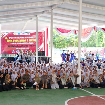 Kuliah Umum dan Pentas Karya Siswa di SMK Swadhipa 2 Natar