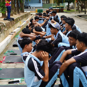 Ujian Praktik Olahraga Kelas XII di SMK Swadhipa 2 Natar Tahun Ajaran 2024/2025