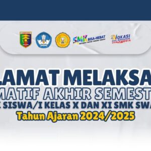 Pelaksanaan Sumatif Akhir Semester Genap TA. 2024/2025