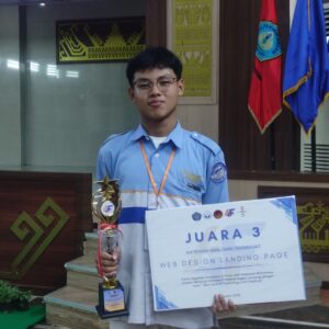 SMKS Swadhipa 2 Natar Raih Juara 3 Lomba Web Desain Tingkat Provinsi Lampung