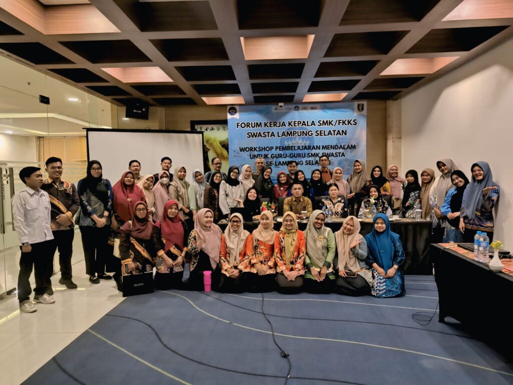 FKKS Lampung Selatan Gelar Workshop Pembelajaran Mendalam untuk Guru SMK Swasta