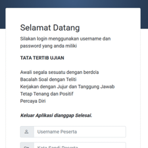 Panduan Instalasi Aplikasi Ujian SMKS Swadhipa 2 Natar