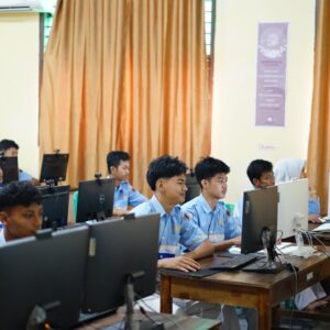 Pelaksanaan Tes Kompetensi Akademik (TKA) di SMKS Swadhipa 2 Natar Berjalan Lancar dan Tertib