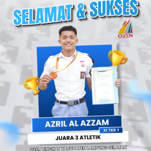 Juara 3 Atletik O2SN Lampung Selatan 2026